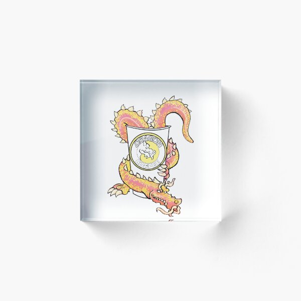 Item preview, Rose Gold Eastern Coffee Dragon designed and sold by Squishy-Dragon.
