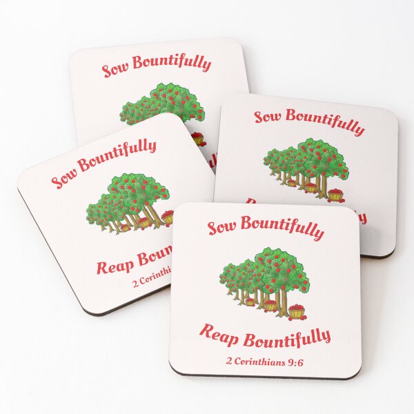 Item preview, Sow Bountifully Reap Bountifully 2 Corinthians 9:6 designed and sold by RhondaCGoins.