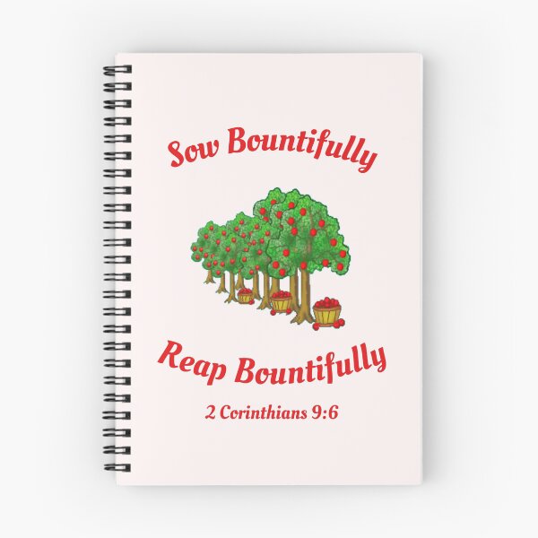 Item preview, Sow Bountifully Reap Bountifully 2 Corinthians 9:6 designed and sold by RhondaCGoins.