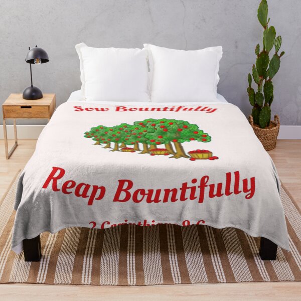 Item preview, Sow Bountifully Reap Bountifully 2 Corinthians 9:6 designed and sold by RhondaCGoins.