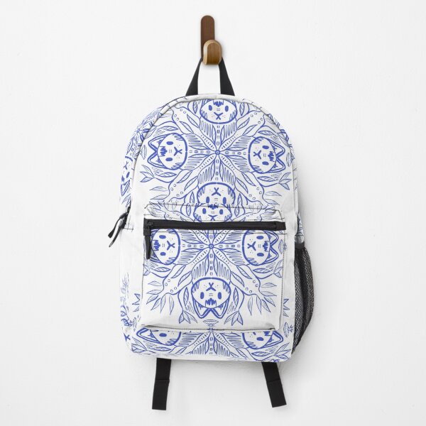 Item preview, Cat mandala in blue color designed and sold by Anton-Domin-Art.