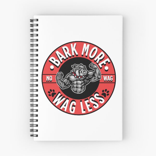 Item preview, Bark More Wag Less designed and sold by agelessfitfreak.