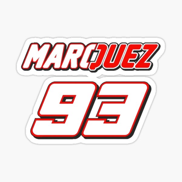 Marc Marquez 93 Pegatina