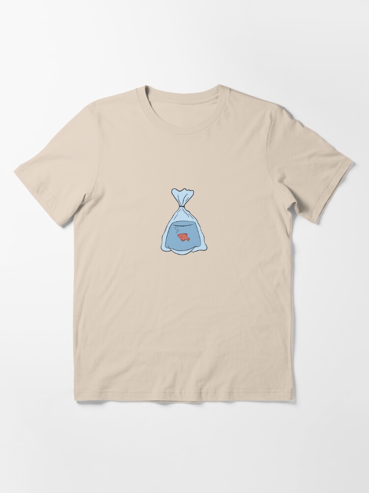 Fish In Bag Essential T-Shirt for Sale by Cait Illustrates