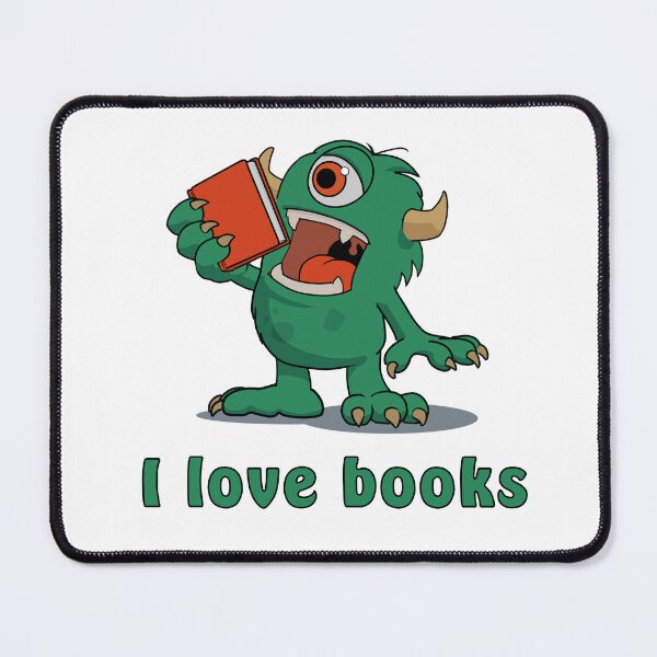 Item preview, Book monster designed and sold by PangeaWizard.