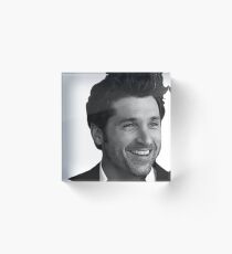 Patrick Dempsey Acrylic Block