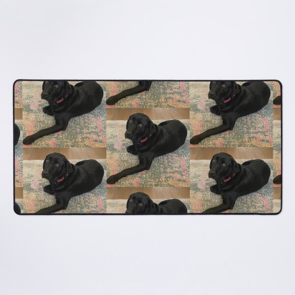 Item preview, Black Lab Suspicious designed and sold by LittleBirdInk.
