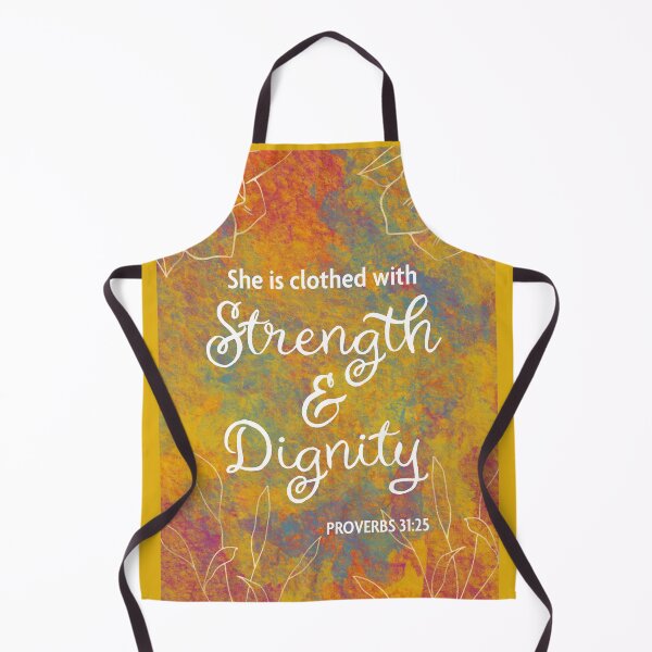 Item preview, She is clothed with strength and dignity - Proverbs 31:25 designed and sold by SirenSeventyOne.
