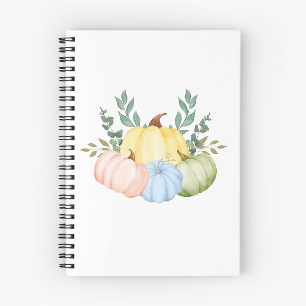 Item preview, Watercolor fall farmhouse pumpkin  designed and sold by Shahd  Design.