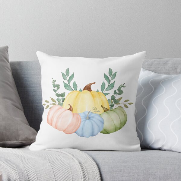 Item preview, Watercolor fall farmhouse pumpkin  designed and sold by Shahd  Design.