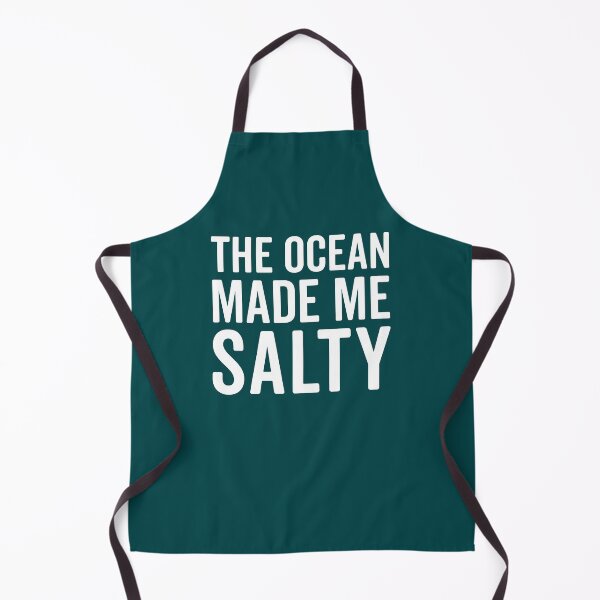 Item preview, Ocean Made Me Salty Funny Quote designed and sold by quarantine81.