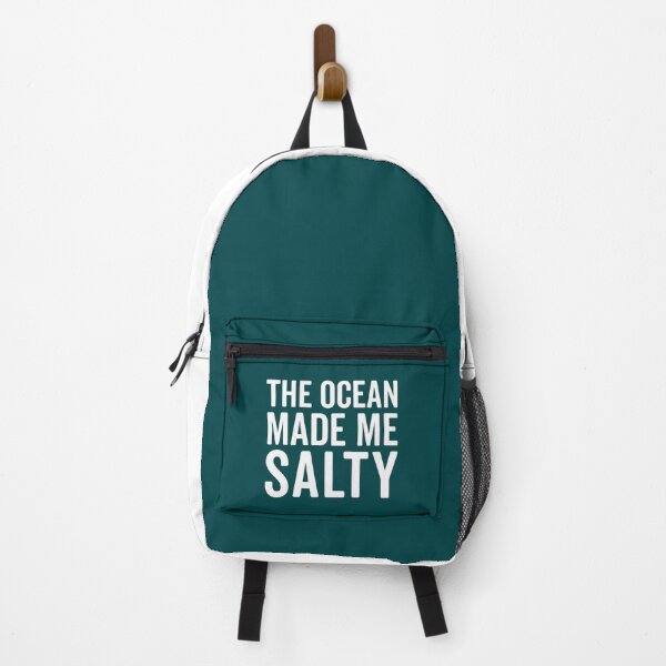Item preview, Ocean Made Me Salty Funny Quote designed and sold by quarantine81.