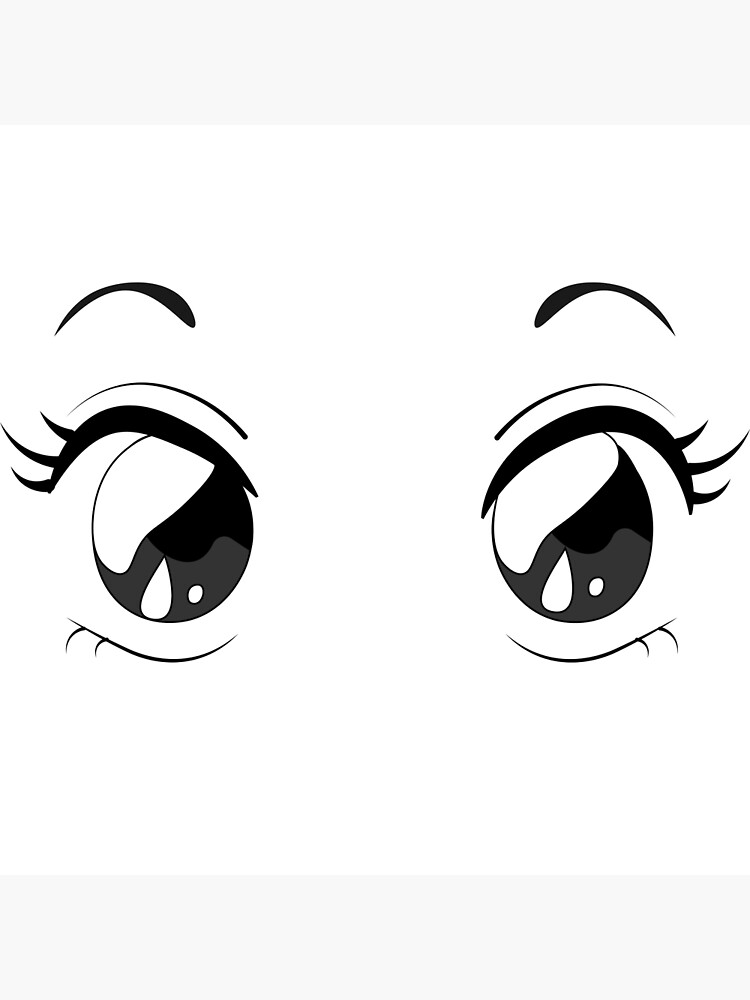 "Anime Themed Apparel & Accessories "Eyes"" Poster for Sale by SassyAnneSelect Redbubble