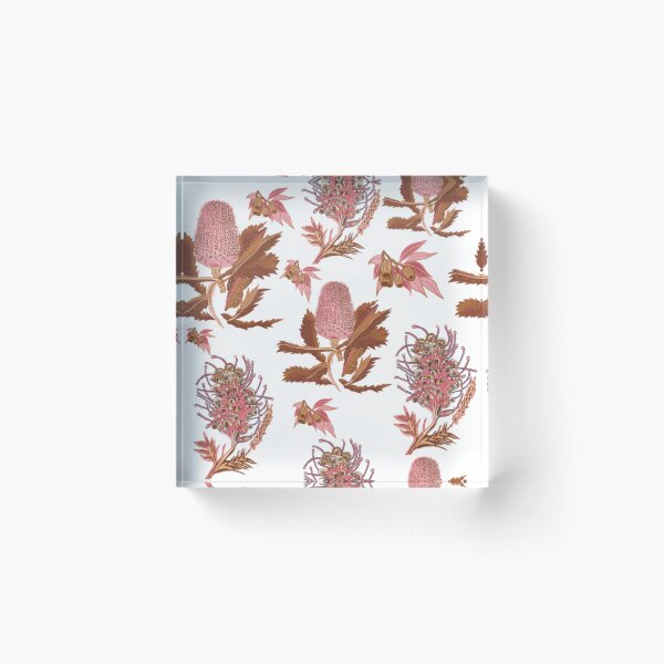Item preview, Australian Native Botanical Flowers Pattern designed and sold by Tracey  Bartlett.