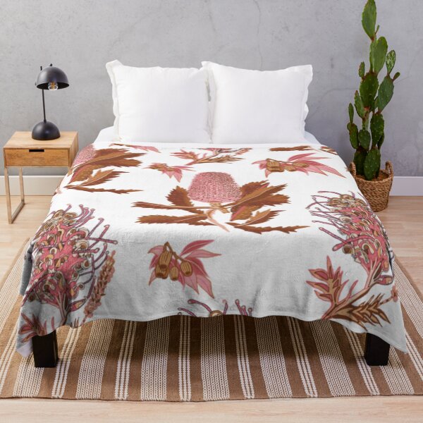 Item preview, Australian Native Botanical Flowers Pattern designed and sold by Tracey  Bartlett.