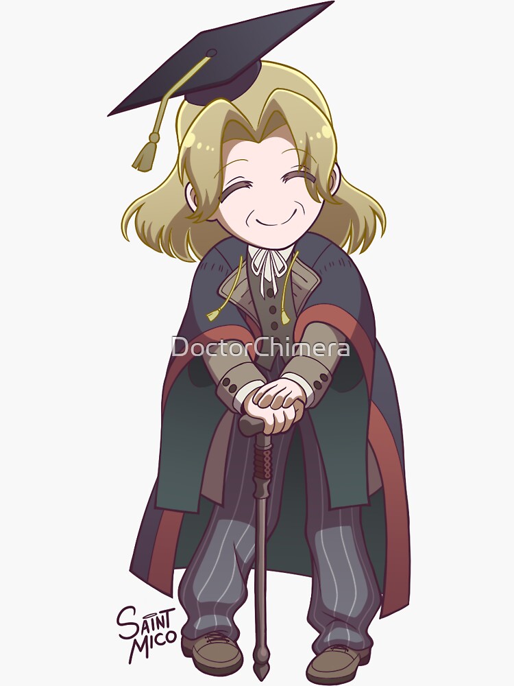 Animan Alfred Sticker for Sale by aloeverabastard