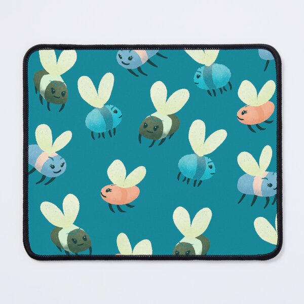Item preview, Cute Bugs pattern - blue palette designed and sold by MadebyCRO.