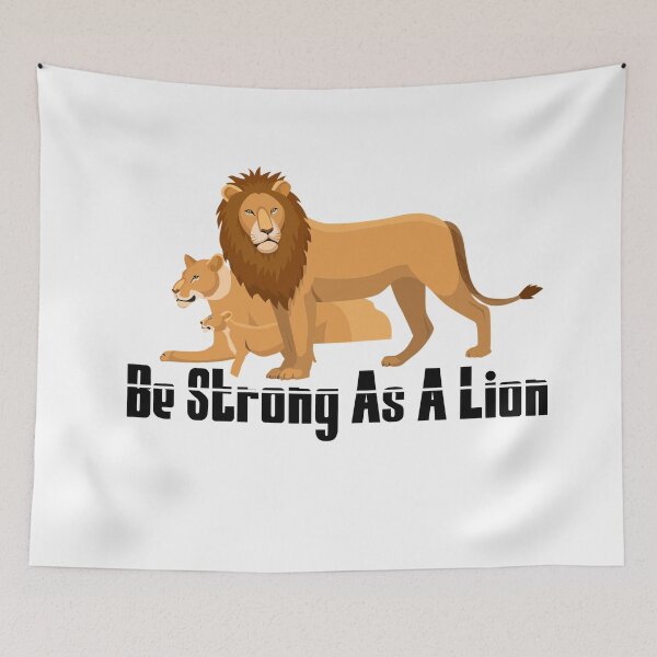 Item preview, Be Strong As A Lion designed and sold by Diverseideas.