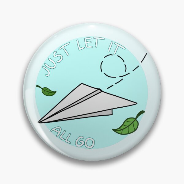 Item preview, Just let it all go paperplane  designed and sold by babysnaily.