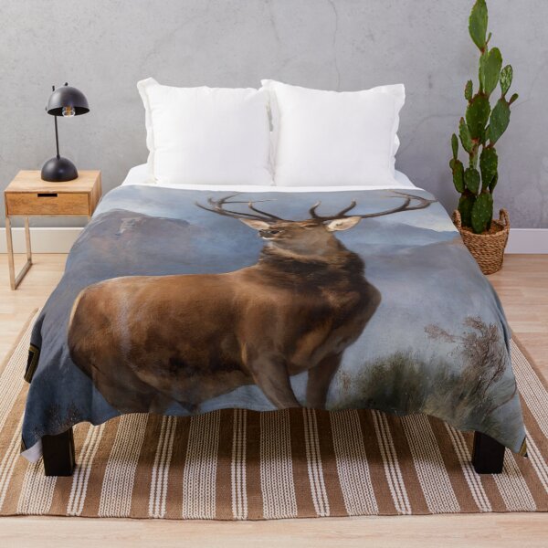 Item preview, THE MONARCH OF THE GLEN Red Deer Stag designed and sold by BulganLumini.