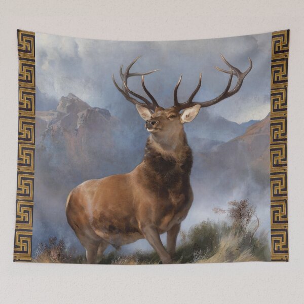 Item preview, THE MONARCH OF THE GLEN Red Deer Stag designed and sold by BulganLumini.