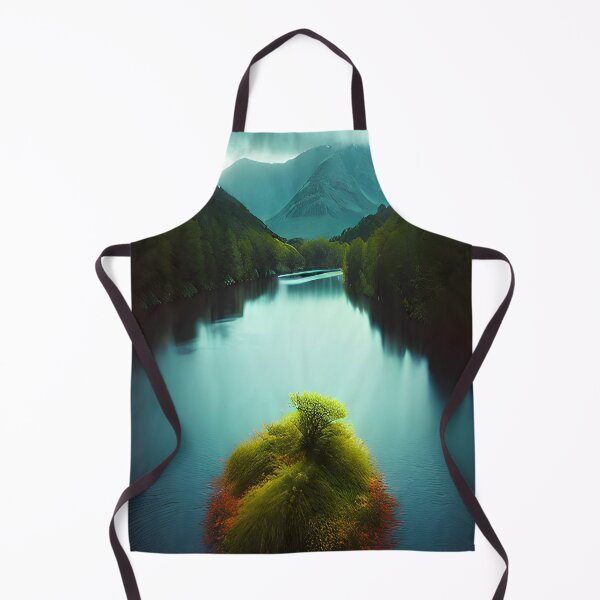 Item preview, Small Island on a Calm River Photography designed and sold by Evolvity.