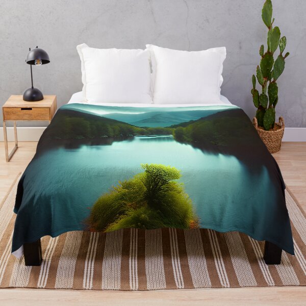 Item preview, Small Island on a Calm River Photography designed and sold by Evolvity.