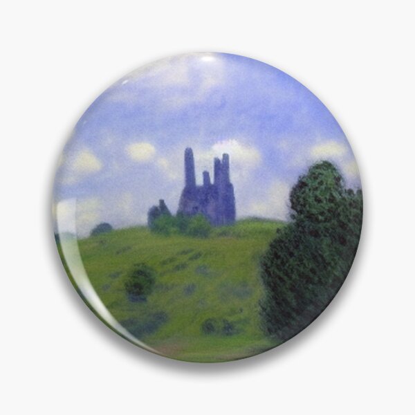 Item preview, Castle On A Hill - Monet Style designed and sold by geozero.
