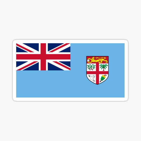 Vista previa del artículo con la obra «Bandera de Fiyi», diseñado y vendido por Beluga Cat.