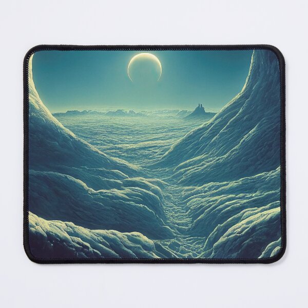 Item preview, Alien planet fantasy landscape designed and sold by mrlongfield.