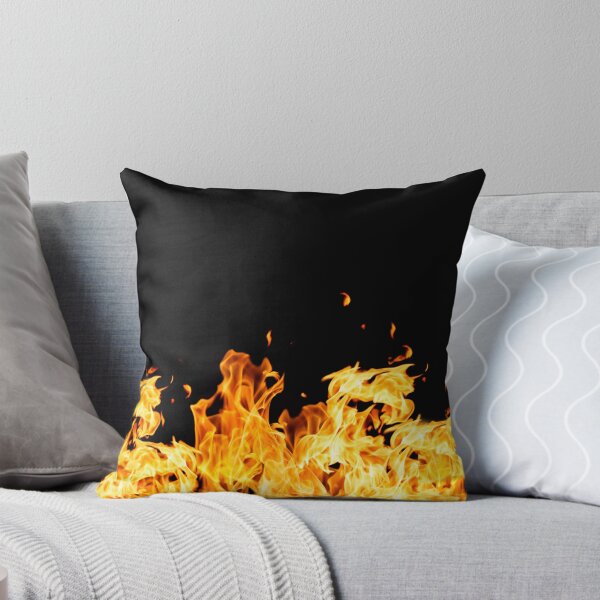 Item preview, Wall of fire on black background designed and sold by Lukasz Szczepanski.