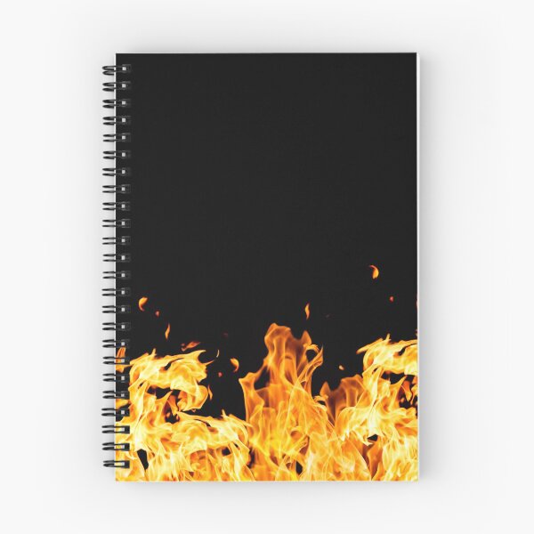 Item preview, Wall of fire on black background designed and sold by Lukasz Szczepanski.
