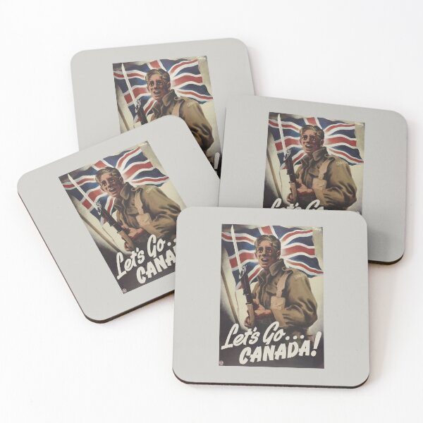 Item preview, The 'Let's Go Canada!' designed and sold by franklinprintco.