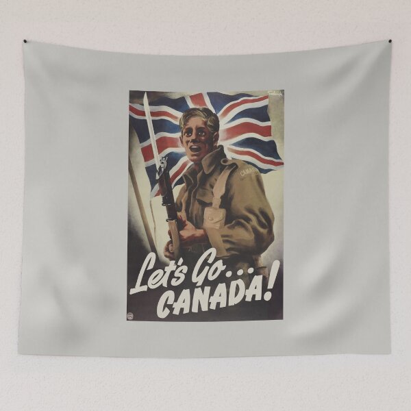Item preview, The 'Let's Go Canada!' designed and sold by franklinprintco.
