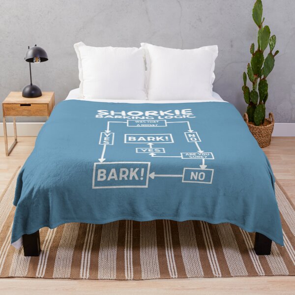 Item preview, Shorkie Barking Logic -Shorkie Dog Lover Fun Graphic - Fun Shorkie Gifts Classic designed and sold by PDesigns69.
