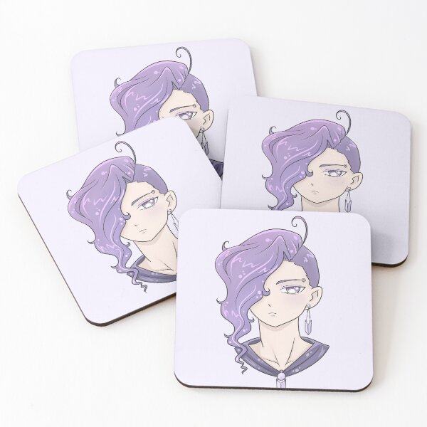 Item preview, Purple-Haired Manga Girl designed and sold by kabocha-chan.