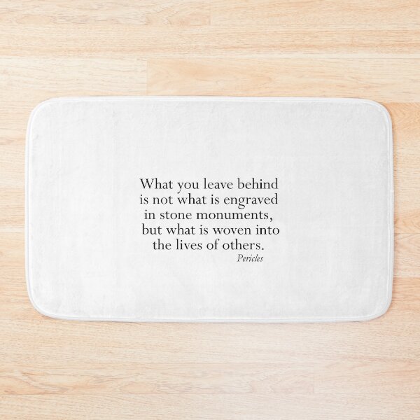 Item preview, Pericles Greek Orator Inspirational Quote designed and sold by shirabee.
