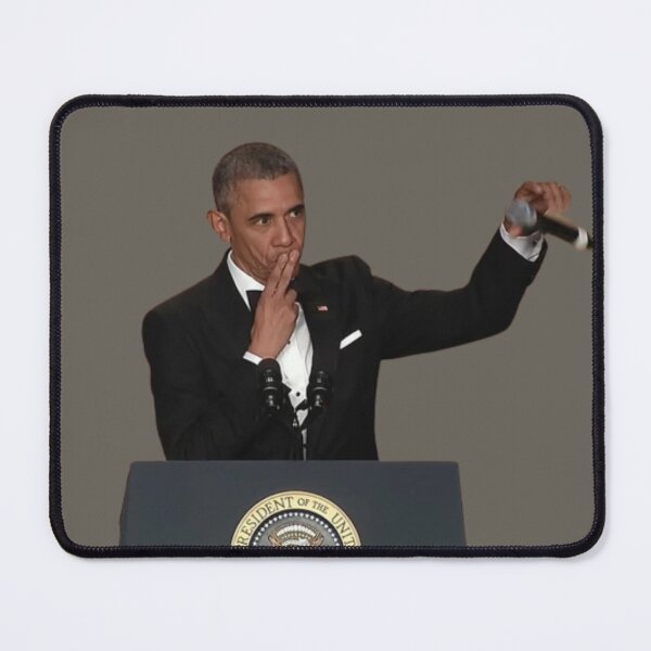 Item preview, Barack Obama Drop Mic Meme Sticker designed and sold by Teetans.