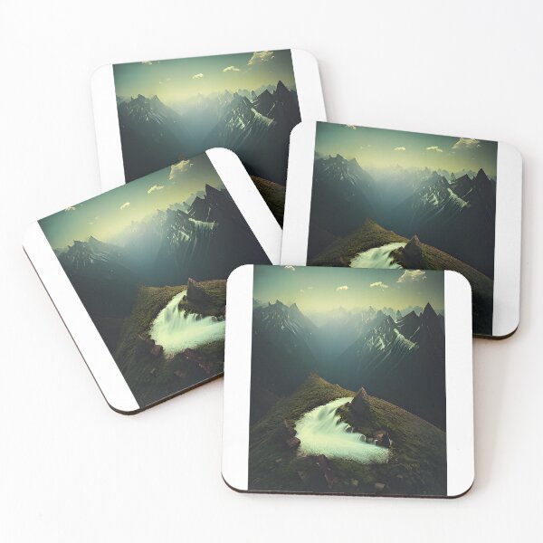 Item preview, Top of the Mountain With a River designed and sold by Evolvity.