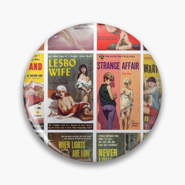 Item preview, Lesbian Pulp Fiction Novels - Book Cover Art designed and sold by centuryretromedia.