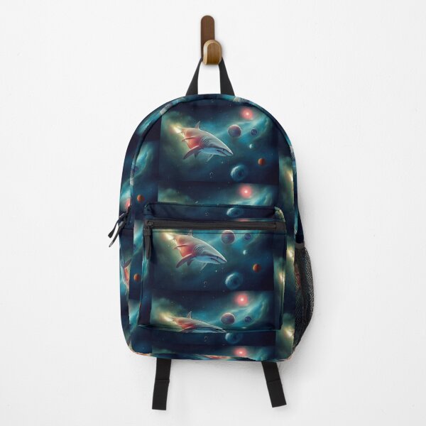 Item preview, Space Sharks-Galaxy Shark - Gray shark designed and sold by TeeARTHY.
