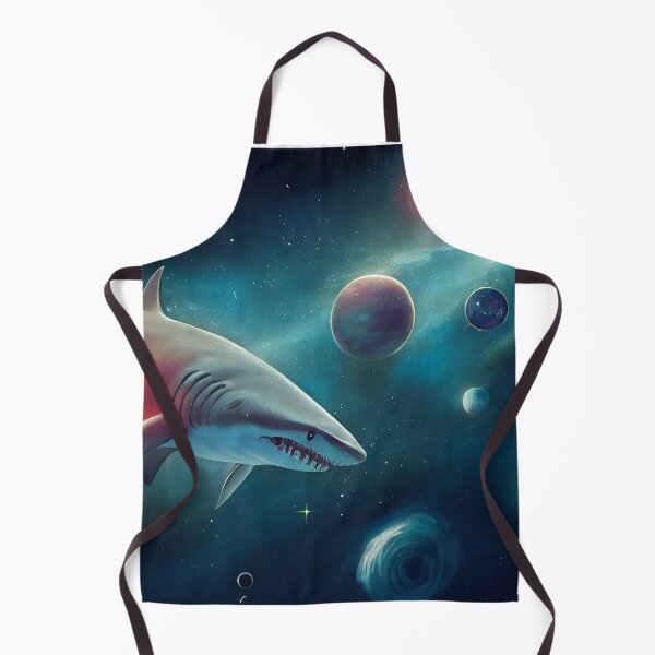 Item preview, Space Sharks-Galaxy Shark - Gray shark designed and sold by TeeARTHY.