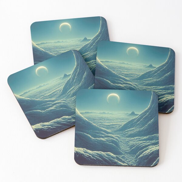 Item preview, Alien planet fantasy landscape designed and sold by mrlongfield.