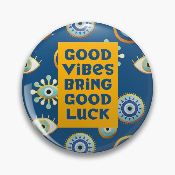 Item preview, Good vibes bring good luck designed and sold by SirenSeventyOne.