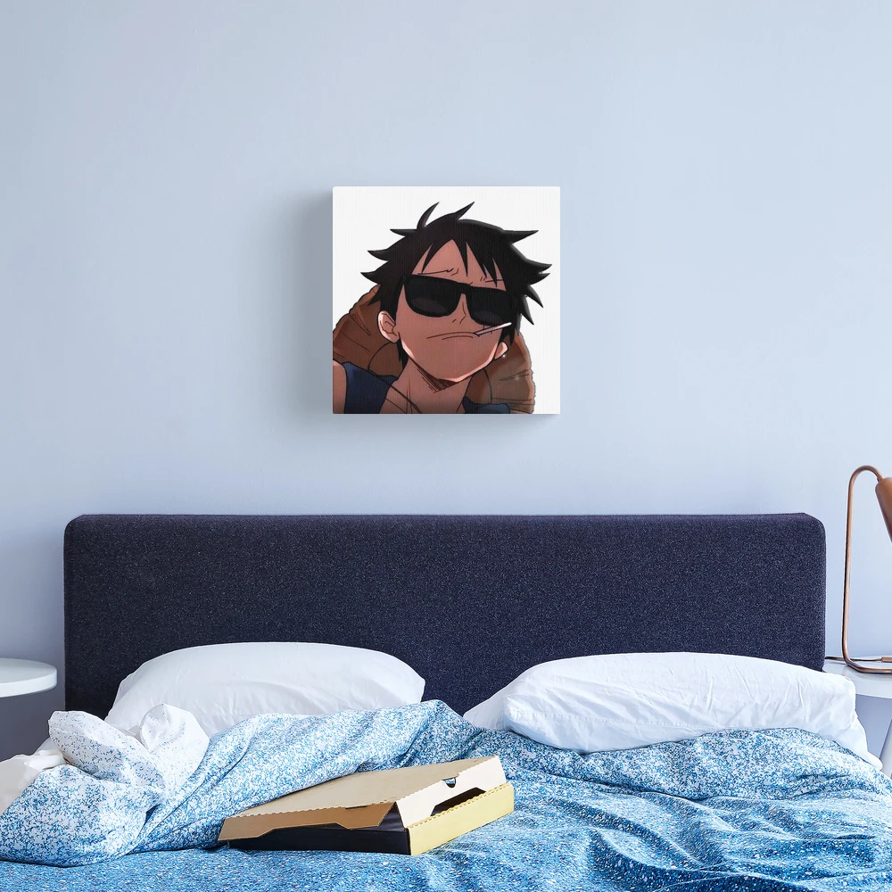 bad ass Luffy Mounted Print for Sale by Mr H
