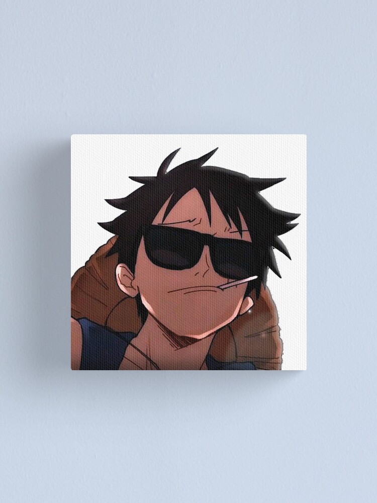 bad ass Luffy Mounted Print for Sale by Mr H