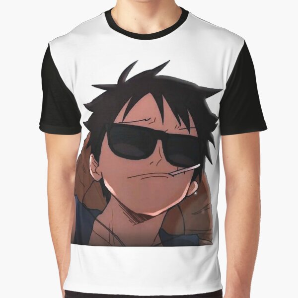 bad ass Luffy Sticker for Sale by Mr H