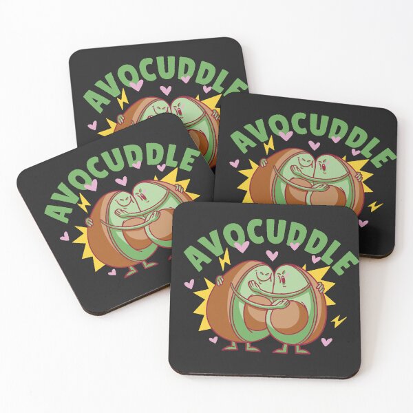 Item preview, Cute hugging avocado  love avocados designed and sold by 1White-Rabbit.