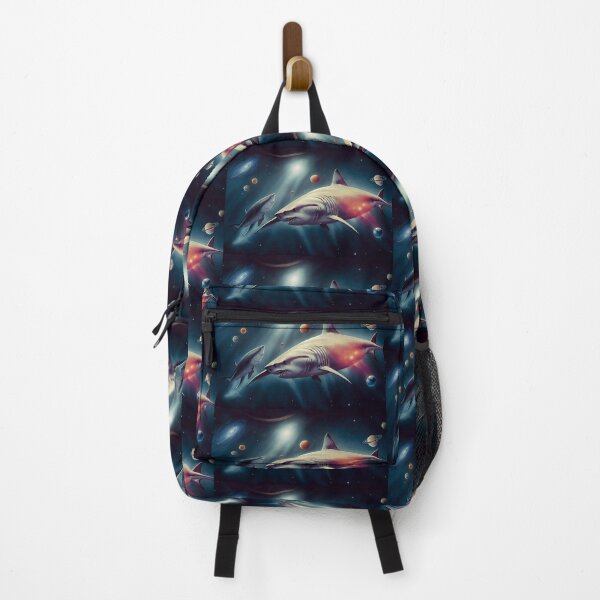 Item preview, Space Sharks-Galaxy Shark - Two Gray shark designed and sold by TeeARTHY.