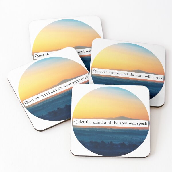 Item preview, Quiet The Mind Yoga Quote designed and sold by shirabee.